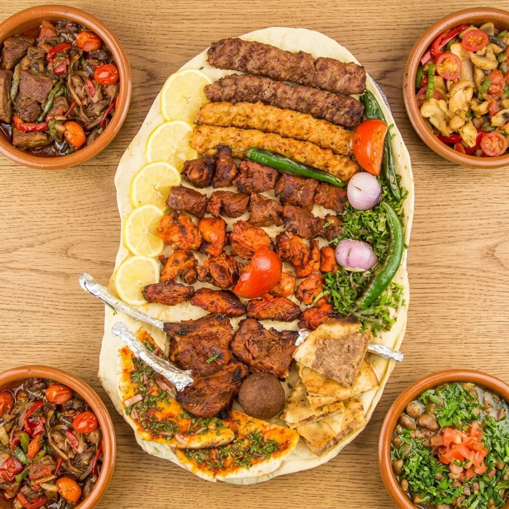 Pakistani and Indian dishes served at Chutney Express in Edmonton